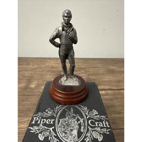 Piper Craft Robert Burns Pewter Figurine | Scotland - Picture 1 of 6